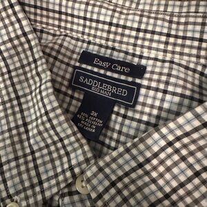 Saddlebred Men’s Button Down Dress Shirt